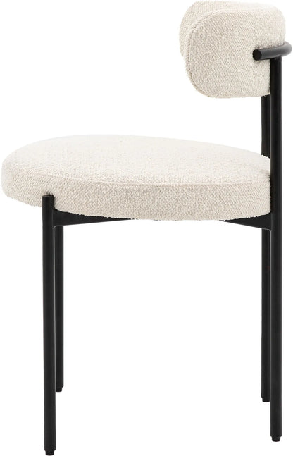 Gallery Direct Aveley Pair of Dining Chairs in Vanilla