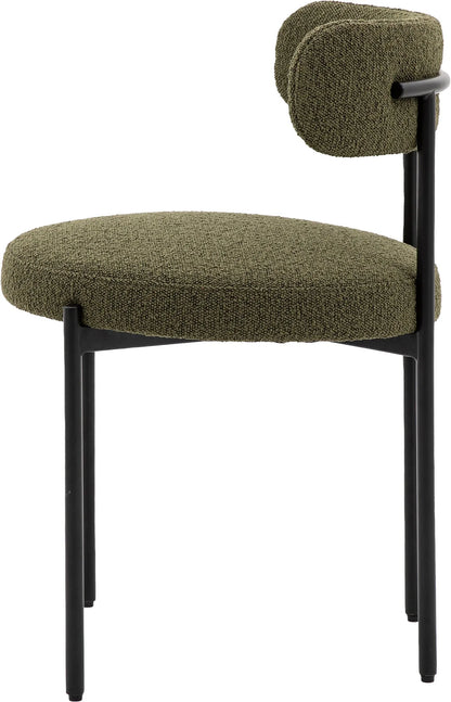 Gallery Direct Aveley Pair of Dining Chairs in Green