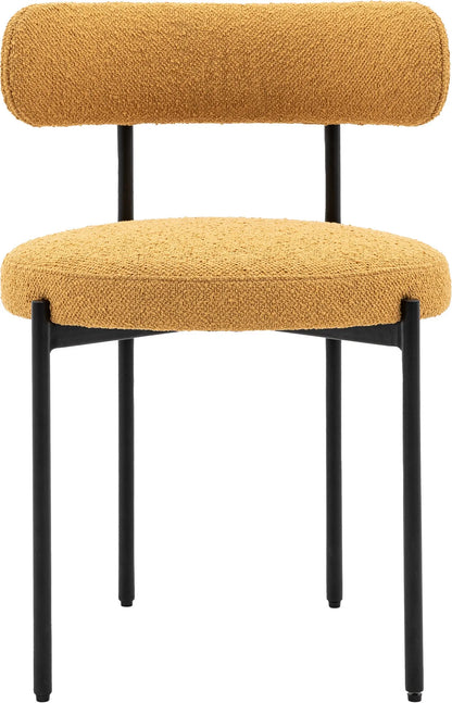 Gallery Direct Aveley Pair of Dining Chairs in Ochre