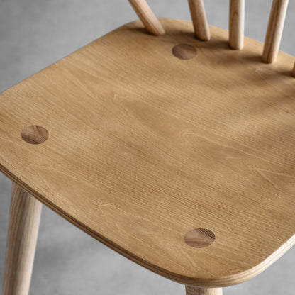 Gallery Direct Craft Pair of Dining Chairs in Natural