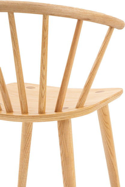 Gallery Direct Craft Pair of Dining Chairs in Natural