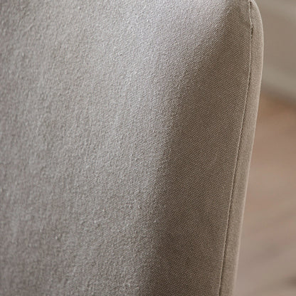 Gallery Direct Pair of Madison Dining Chairs in Cement Linen
