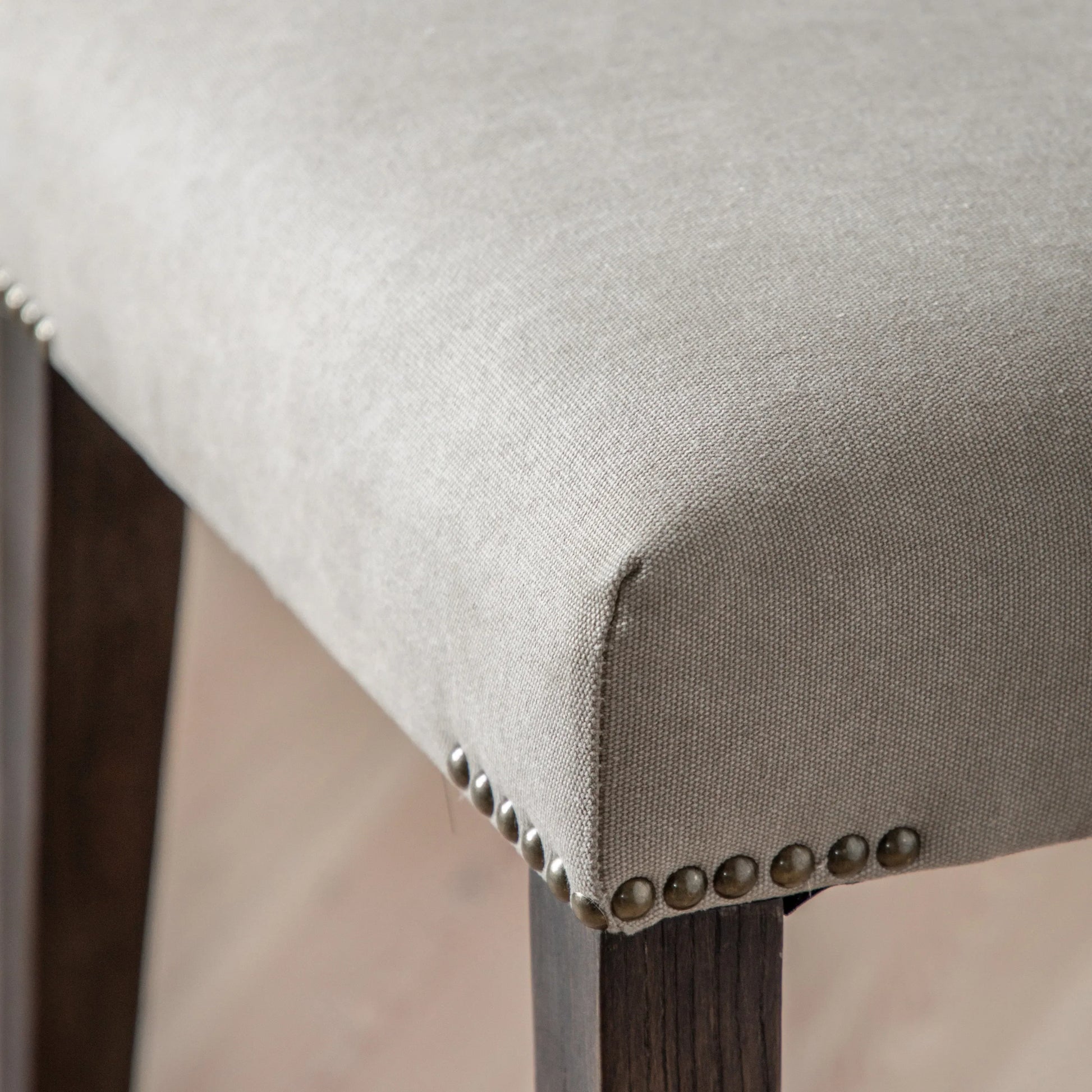 Gallery Direct Pair of Madison Dining Chairs in Cement Linen