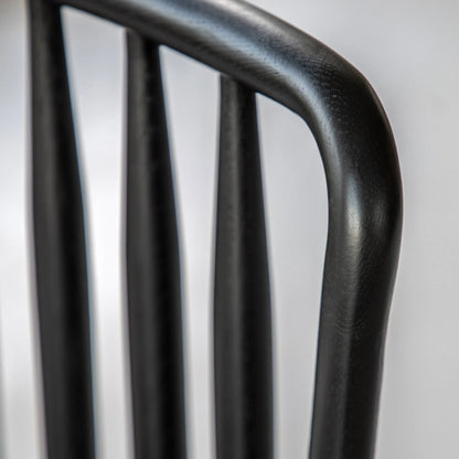 Gallery Direct Wycombe Pair of Dining Chairs Black