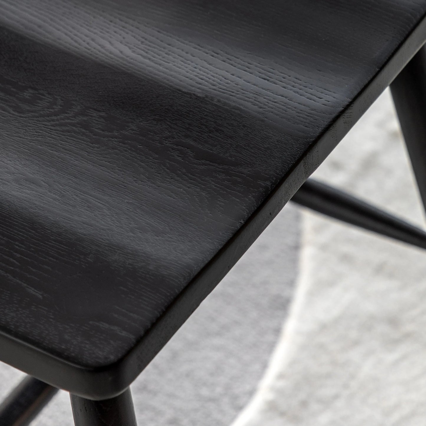Gallery Direct Wycombe Pair of Dining Chairs Black