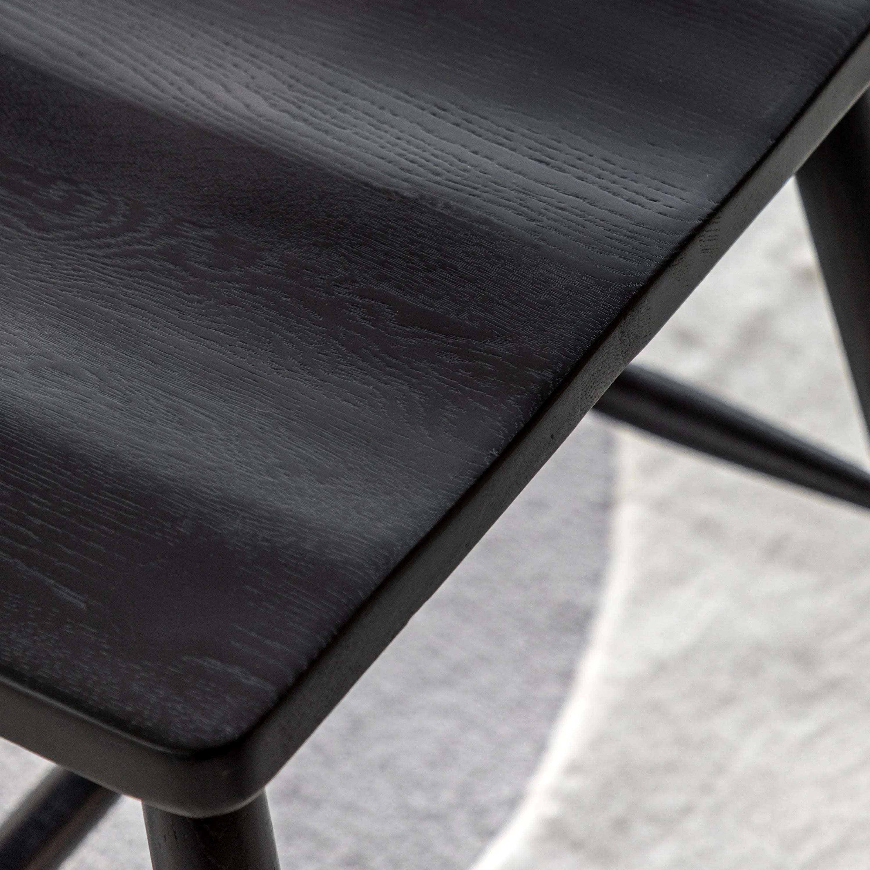 Gallery Direct Wycombe Pair of Dining Chairs Black