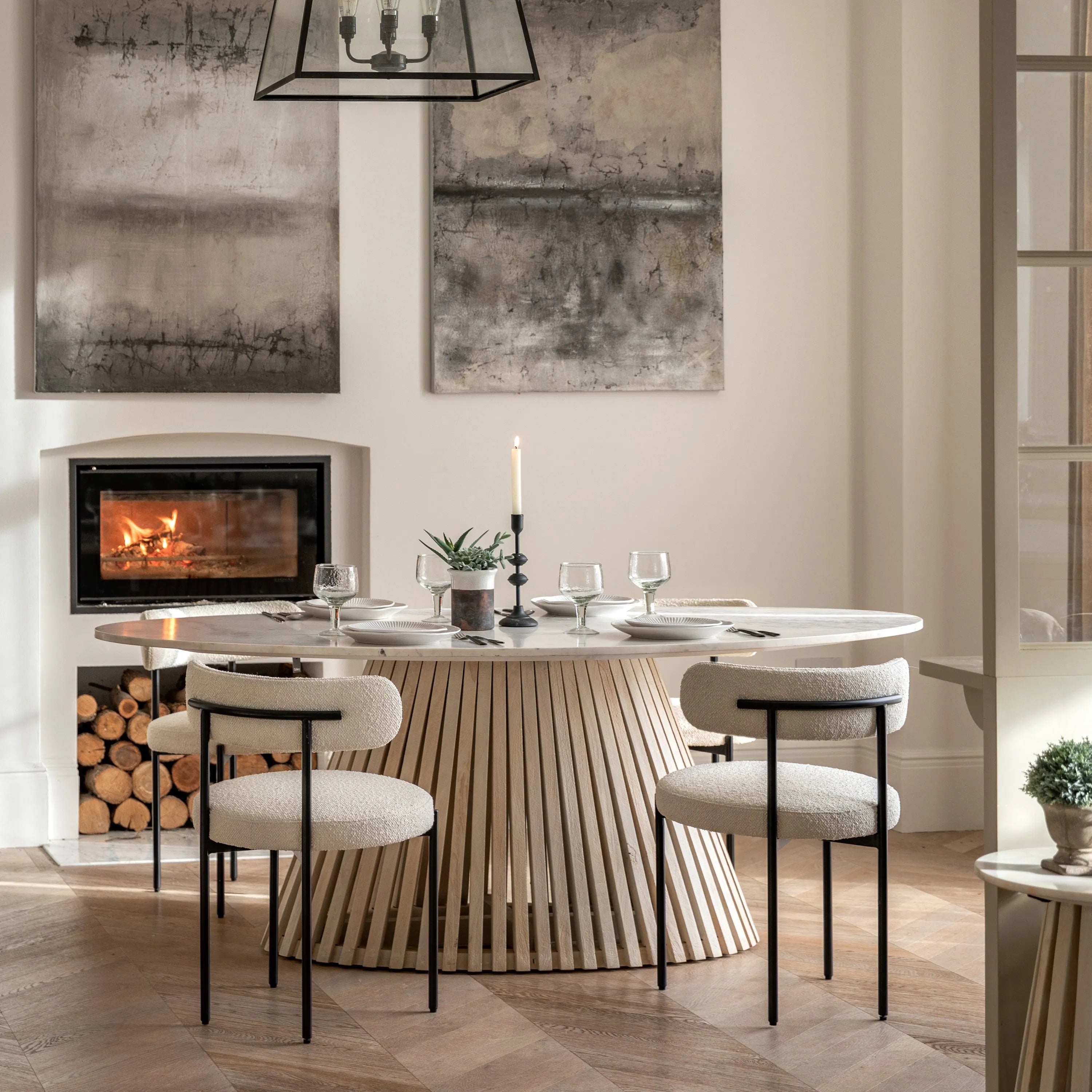 Gallery Direct Soho Oval Dining Table