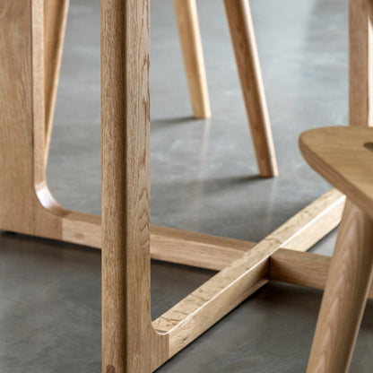 Gallery Direct Craft Round Dining Table in Natural