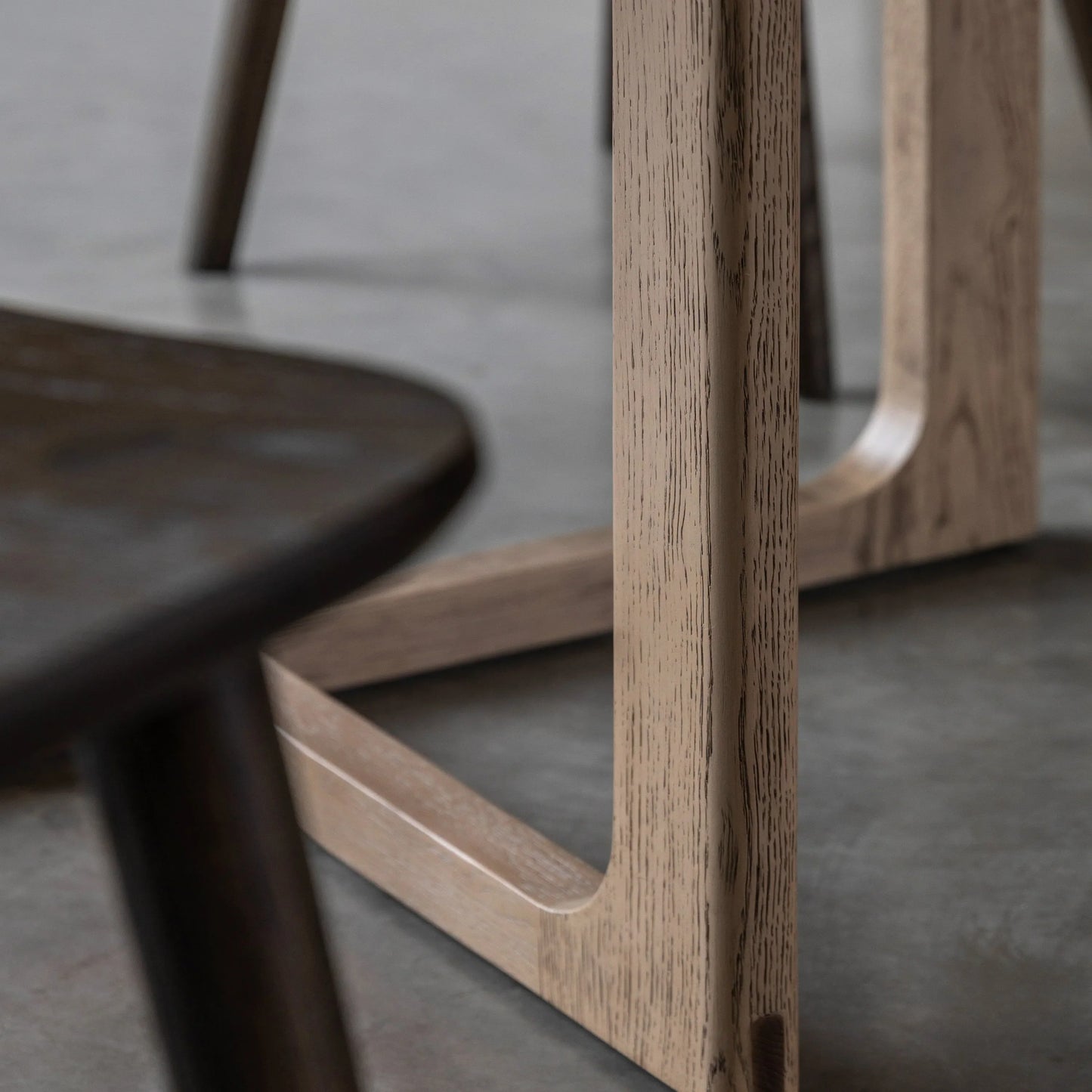 Gallery Direct Craft Round Dining Table Smoked
