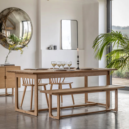 Gallery Direct Craft Extending Dining Table in Natural