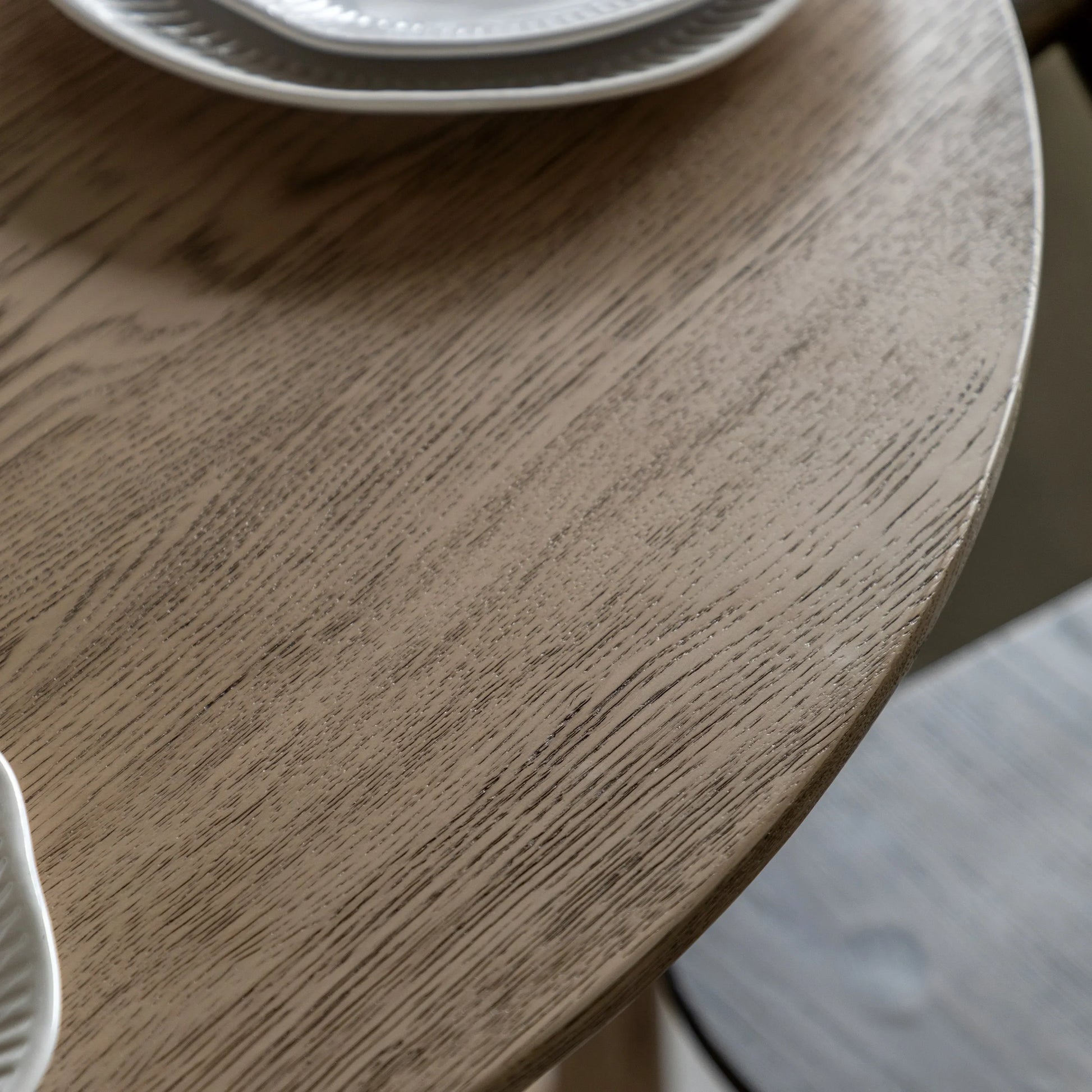 Gallery Direct Craft Folding Dining Table Smoked