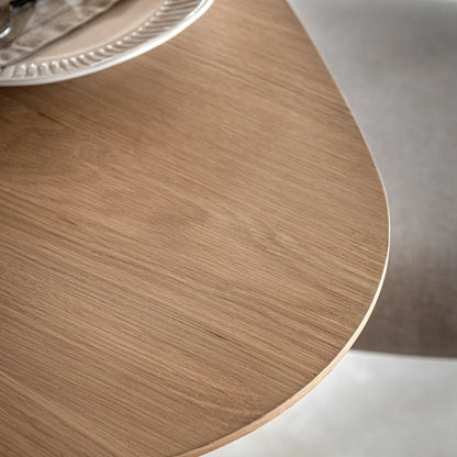 Gallery Direct Hatfield Dining Table Small Natural