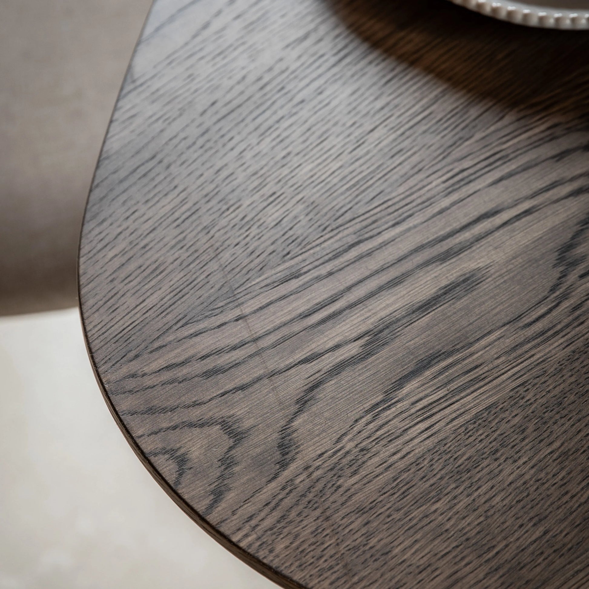Gallery Direct Hatfield Dining Table Small Smoked