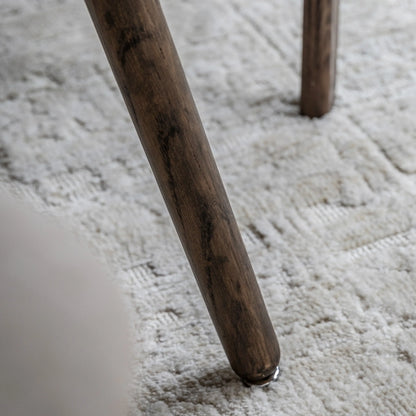 Gallery Direct Hatfield Square Dining Table Smoked