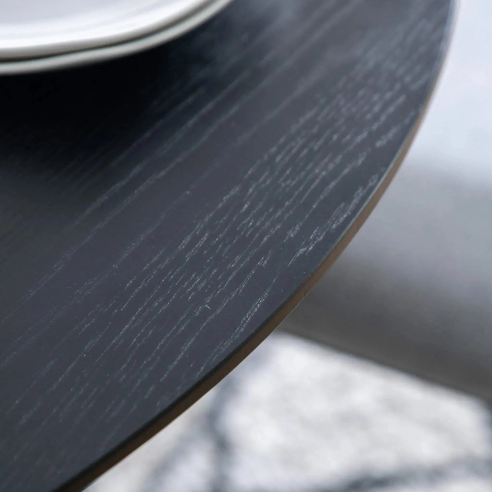 Gallery Direct Astley Round Dining Table Black