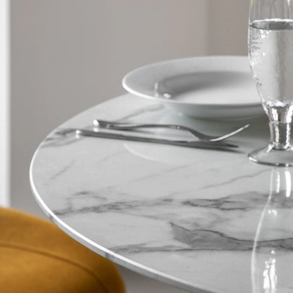 Gallery Direct Connolly Dining Table White Effect