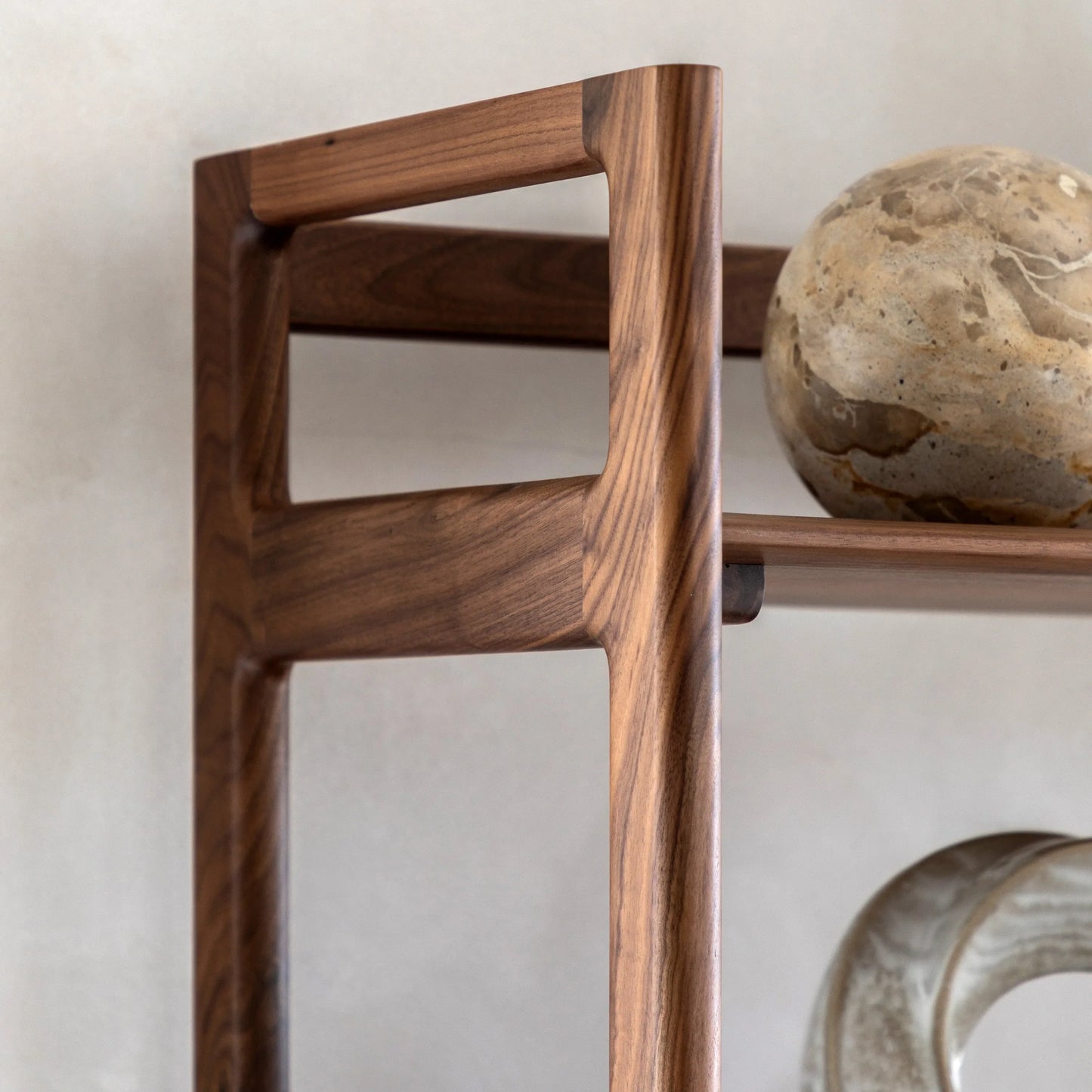 Gallery Direct Madrid Open Display in Walnut