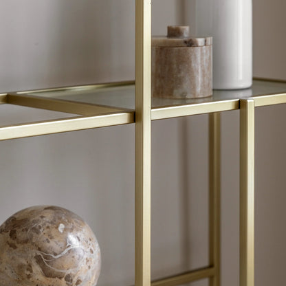 Gallery Direct Rothbury Display Unit Champagne