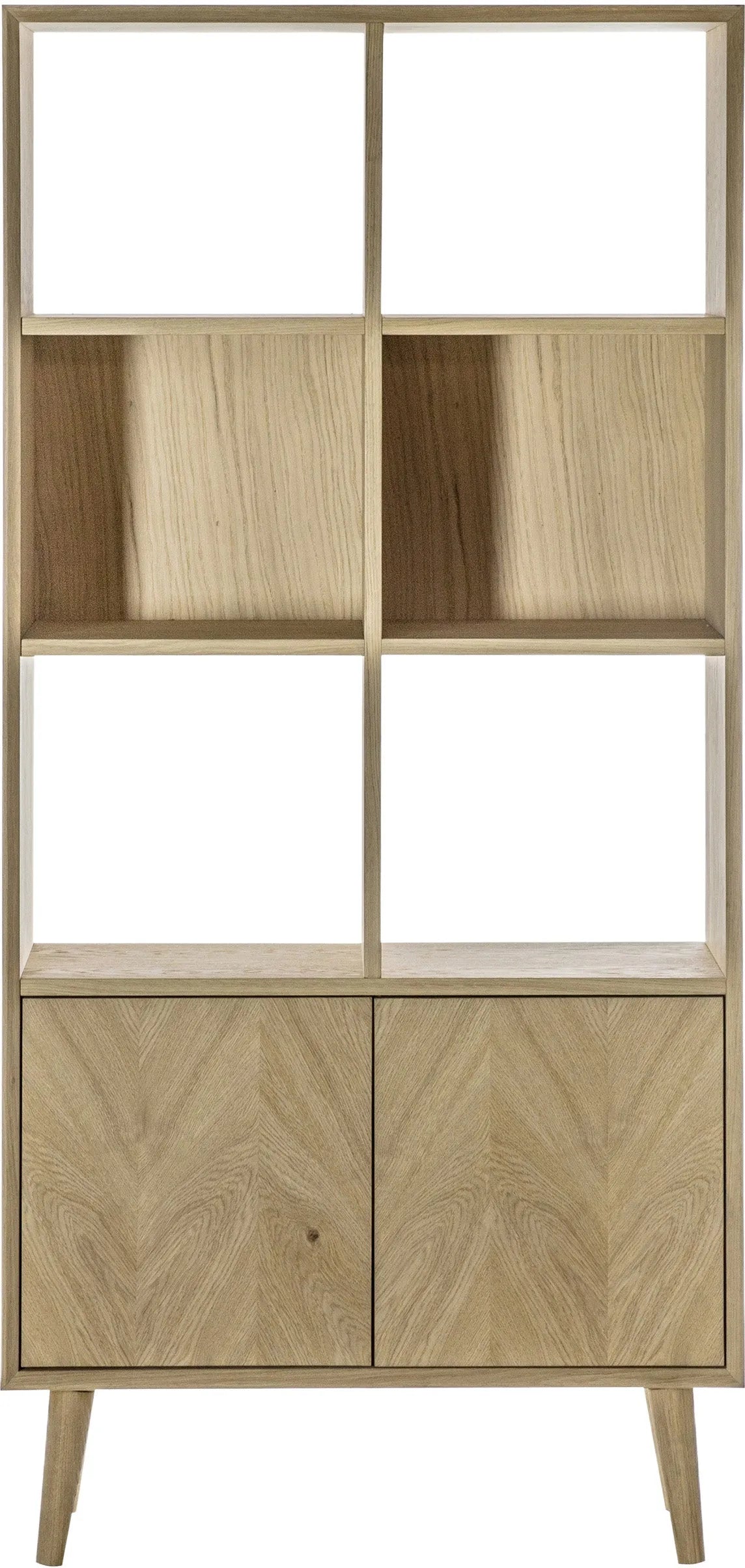 Gallery Direct Milano 2 Door Open Display Unit