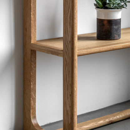 Gallery Direct Craft Tall Open Display in Natural