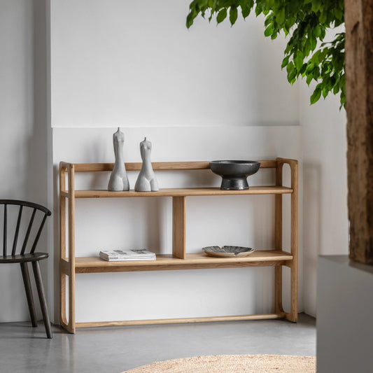 Gallery Direct Craft Low Open Display in Natural