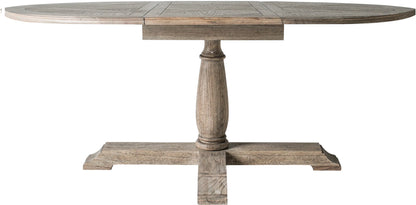 Gallery Direct Mustique Round Extending Dining Table