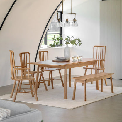 Gallery Direct Wycombe Extending Dining Table