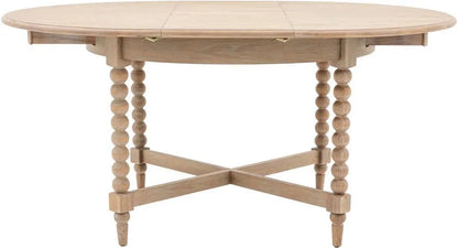 Gallery Direct Artisan Round Extending Dining Table