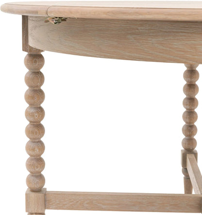 Gallery Direct Artisan Round Extending Dining Table