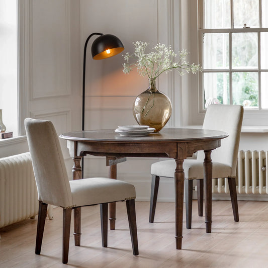 Gallery Direct Madison Extending Round Dining Table