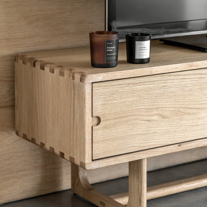 Gallery Direct Craft Media Unit in Natural