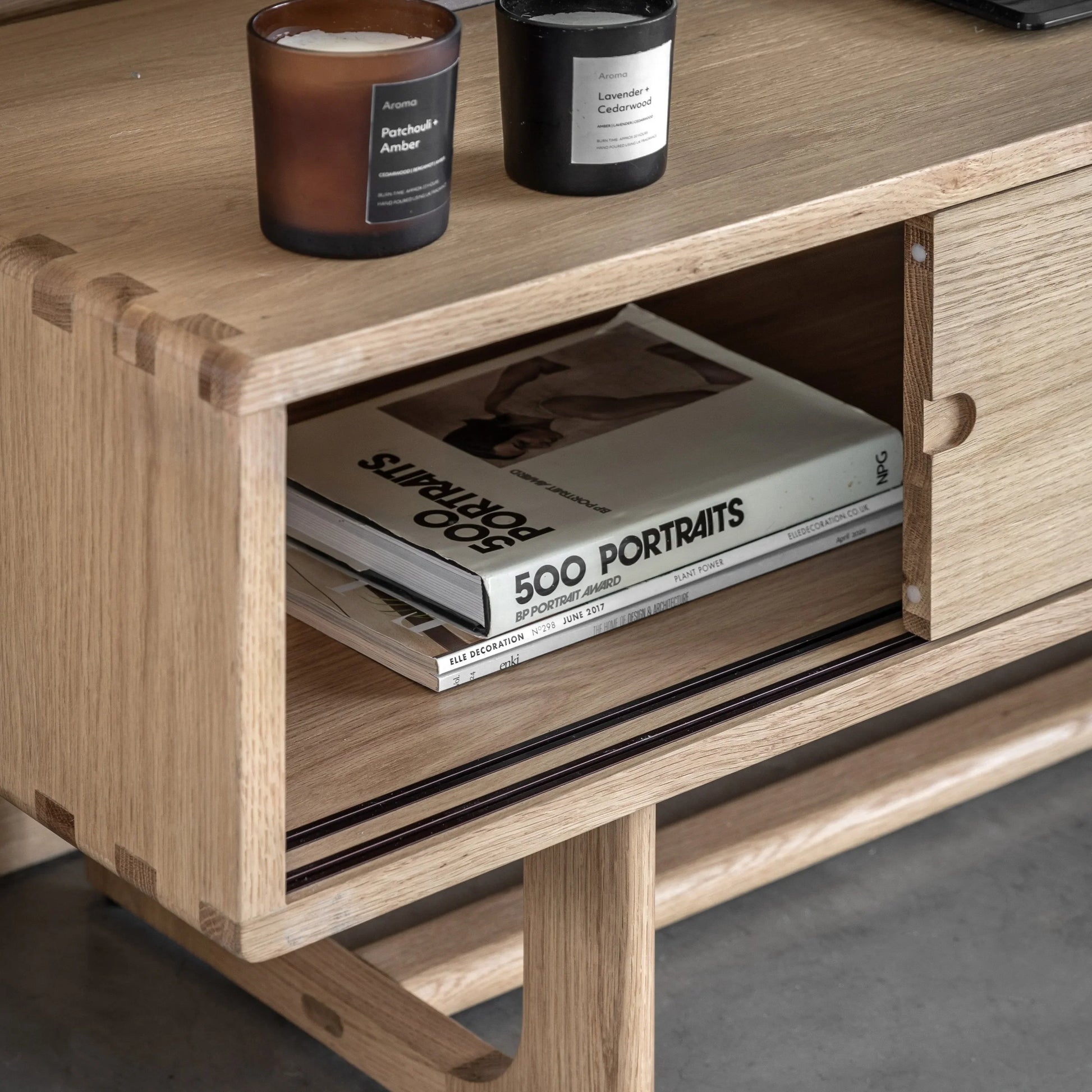 Gallery Direct Craft Media Unit in Natural