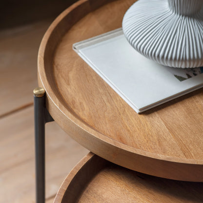 Gallery Direct Dakota Nest Of 2 Tables