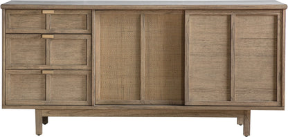 Gallery Direct Kyoto 3 Drawer 2 Door Sideboard