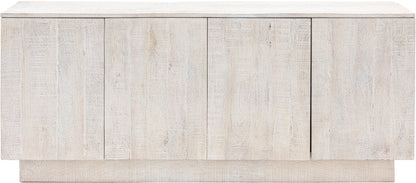 Gallery Direct Iowa 4 Door Sideboard Whitewash
