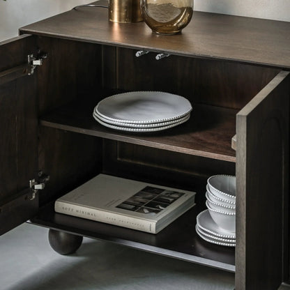 Gallery Direct Arc 4 Door Sideboard