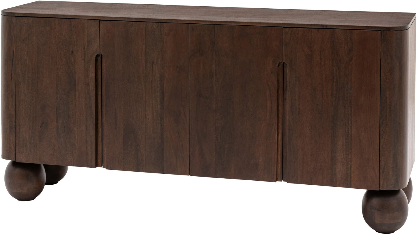 Gallery Direct Sculpt 4 Door Sideboard