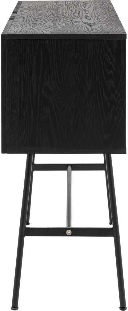 Gallery Direct Holsen 2 Door Sideboard Black