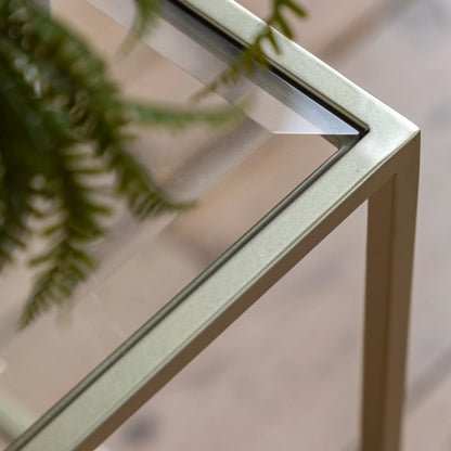 Gallery Direct Rothbury Side Table Champagne