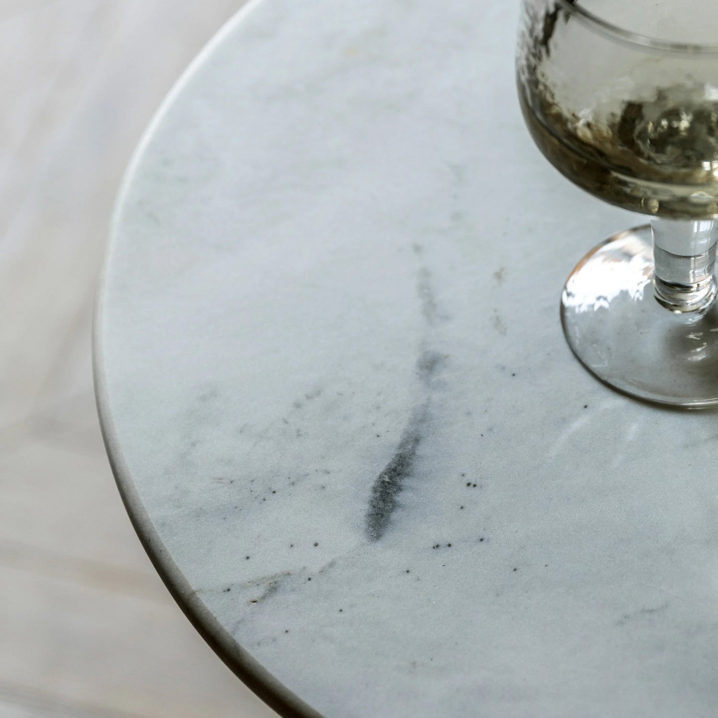 Gallery Direct Bilbao Side Table in Orange