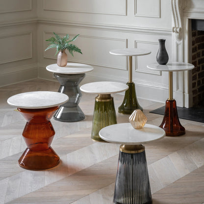 Gallery Direct Bilbao Side Table in Dusk