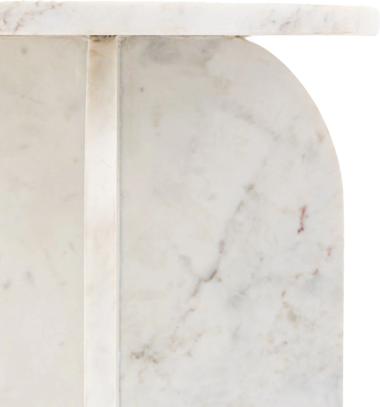 Gallery Direct Amalfi Side Table in White