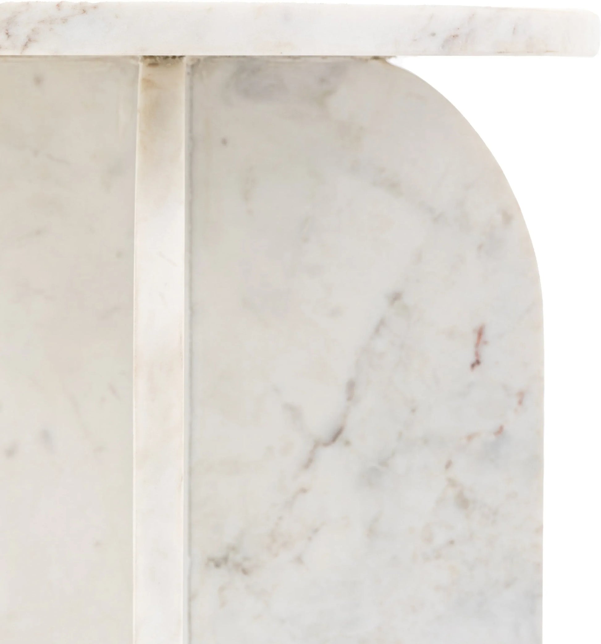 Gallery Direct Amalfi Side Table in White