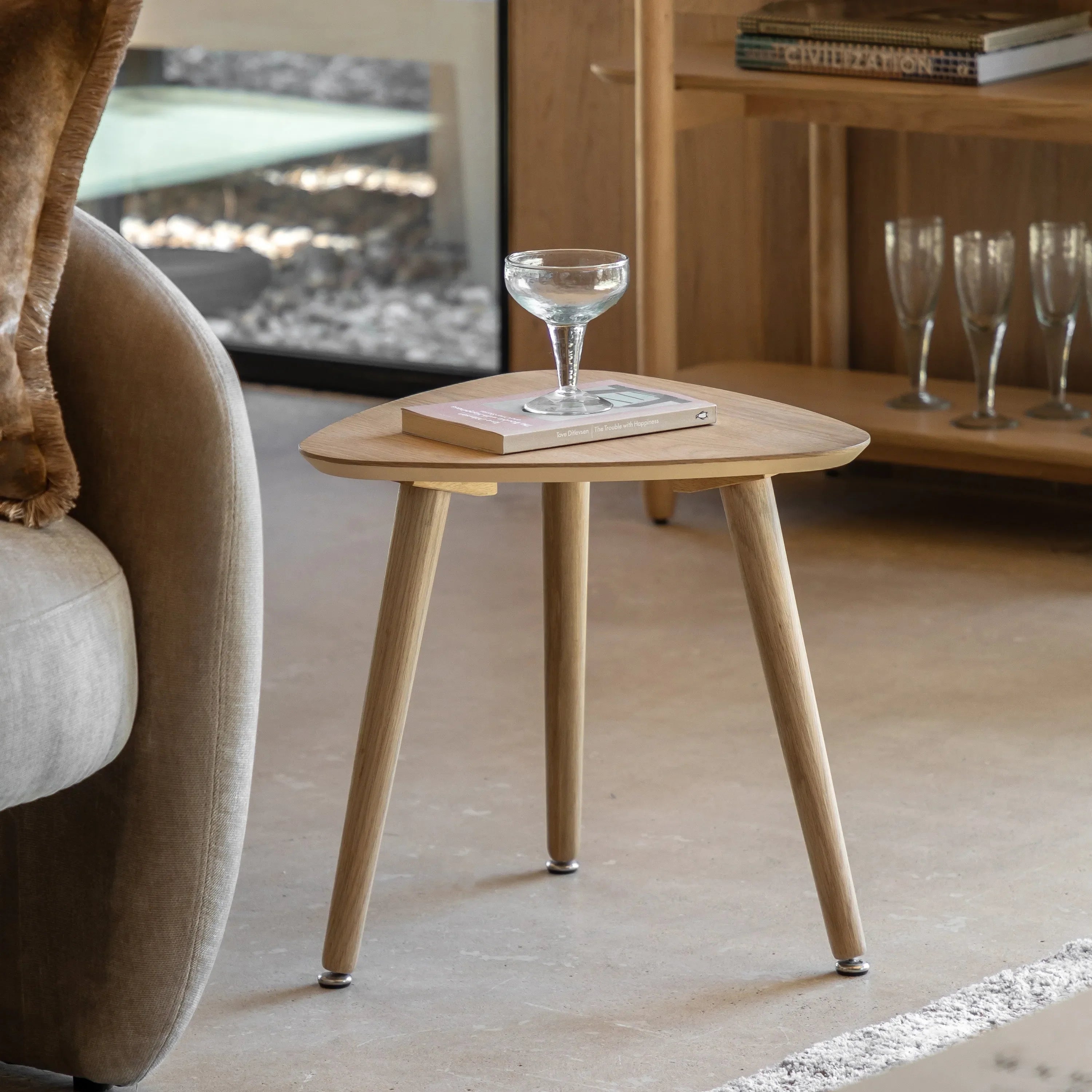 Gallery Direct Hatfield Side Table Natural