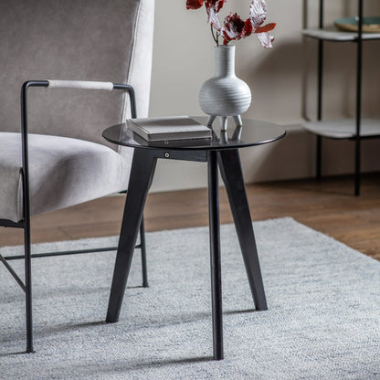 Gallery Direct Blair Side Table in Black