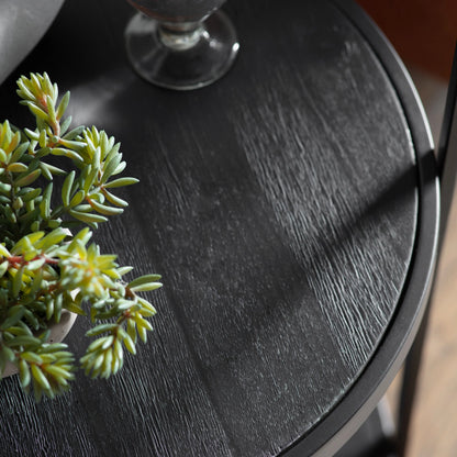 Gallery Direct Dunley Side Table Black