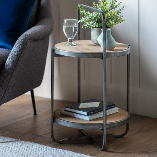 Gallery Direct Dunley Side Table Oak