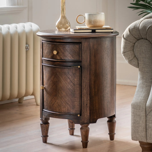 Gallery Direct Madison Drum Side Table
