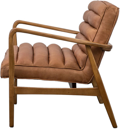 Gallery Direct Datsun 2 Seater Sofa in Vintage Brown Leather