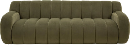 Gallery Direct Coste 3 Seater Sofa in Moss